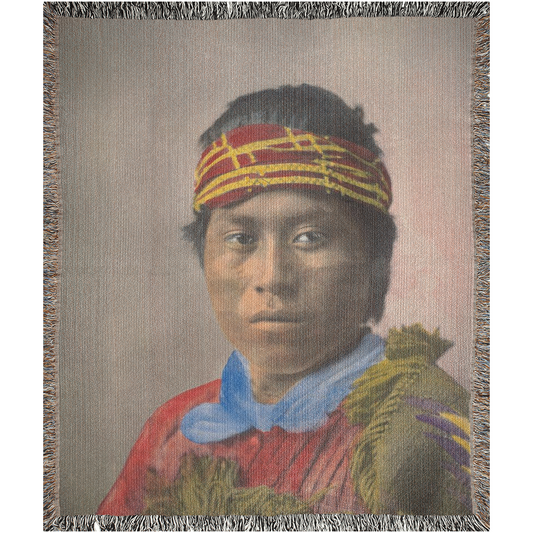 Peinture d'un homme autochtone