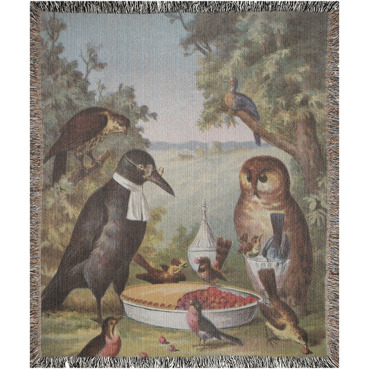 Peinture vintage de fête des oiseaux