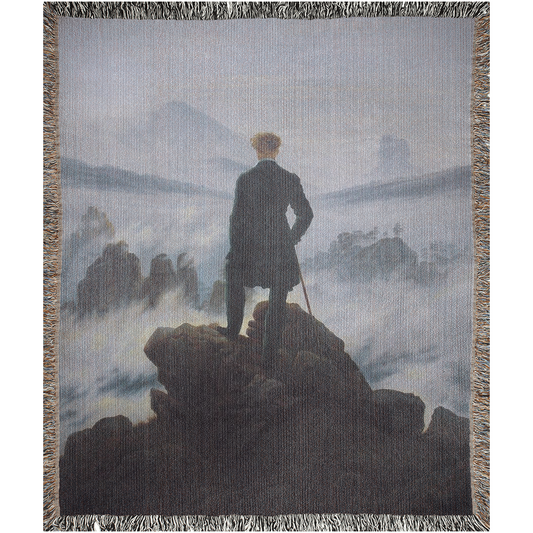 The hills of Yorkshire  -100% Cotton Jacquard Woven Throw Blanket