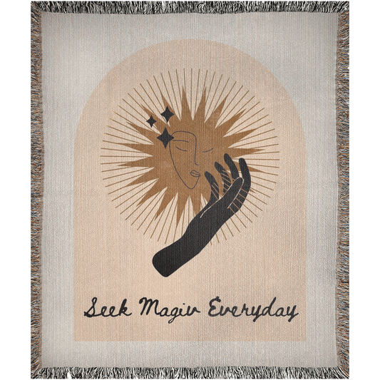 Seek Magic Everyday - Colección: Mood Elevators: Sol en una manta